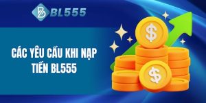 Các yêu cầu khi Nạp Tiền BL555
